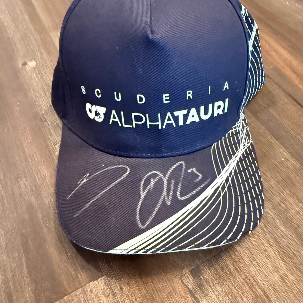 Scuderia AlphaTauri Navy Cap with White Accents